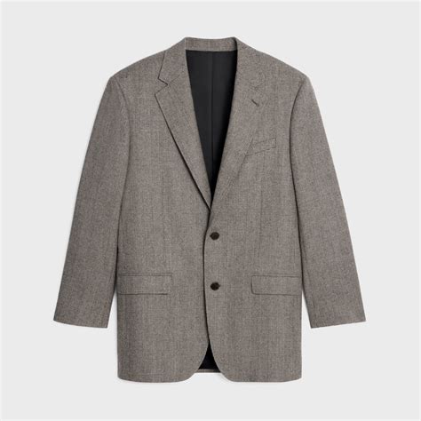 celine prince of wales jacket|tomboy jacket in Prince of Wales cashmere .